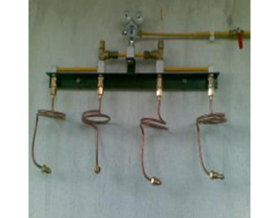 Gas Manifold With Copper Tailpipe in Nagaland